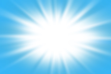 Color full Background With Sun Burst