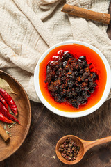 Delicious Chinese spicy beef sauce