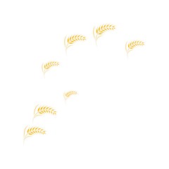 Fototapeta na wymiar wheat Logo