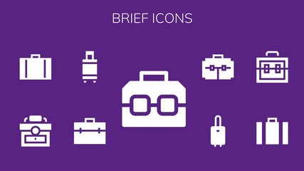 brief icon set