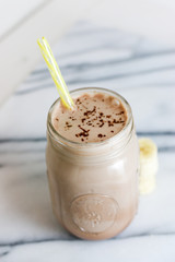 Banana And Cocoa Tofu Smoothie