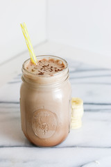 Banana And Cocoa Tofu Smoothie