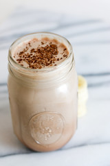 Banana And Cocoa Tofu Smoothie