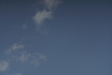 Blue Sky with some cumulus