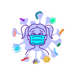 Respiratory protection against viruses.