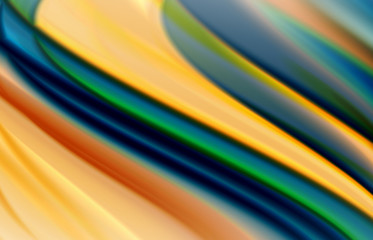 Abstract background - fluid color gradient waves, with dynamic motion line effect. Vector Illustration For Wallpaper, Banner, Background, Card, Book Illustration, landing page