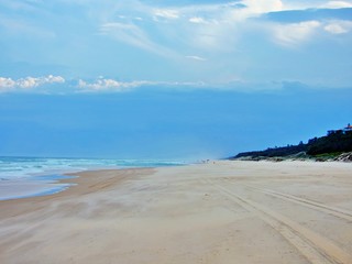 Fototapeta na wymiar Strand an der Sunshine Coast