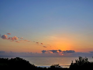 Naklejka premium Sonnenaufgang an der Sunshine Coast