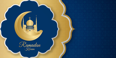 Creative luxury ramadan background