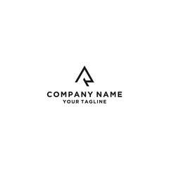 Creative Initial letter R logo vector design template