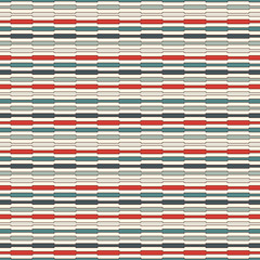 Retro colors horizontal lines background. Minimalist wallpaper. Seamless pattern with geometric ornament. Stripes motif.