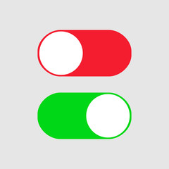 On and Off switch toggle.