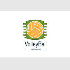 volleyball logo for your team, company, match and business needs
