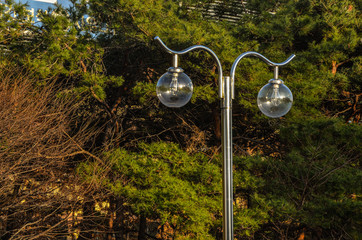 Interesting street lamp