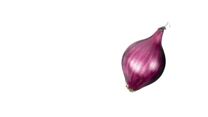 Fototapeta premium Red bulbs on a white background