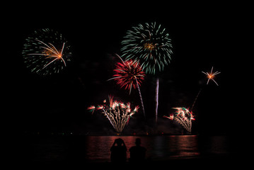 fireworks in pattaya 2020