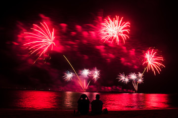 fireworks in pattaya 2020