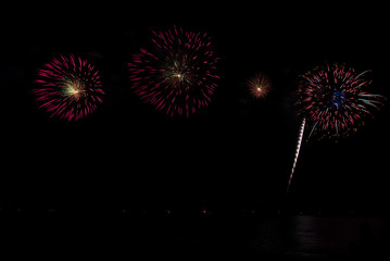 fireworks in pattaya 2020