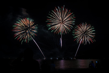fireworks in pattaya 2020
