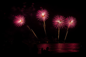 fireworks in pattaya 2020
