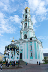 Holy Trinity Sergius Lavra in Sergiev Posad. The Building Of The Bell Tower