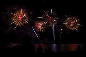 fireworks in pattaya 2020