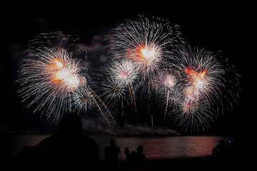 fireworks in pattaya 2020