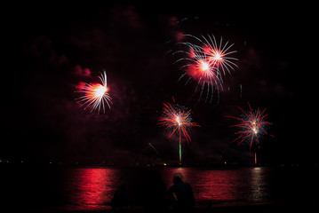 fireworks in pattaya 2020