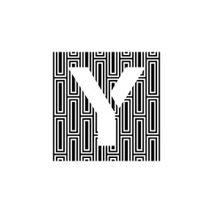 YY Y logo design icone