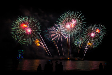 fireworks in pattaya 2020