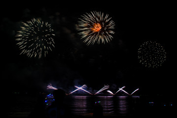 fireworks in pattaya 2020