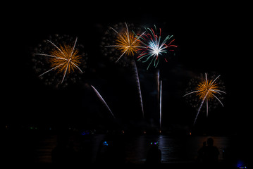 fireworks in pattaya 2020