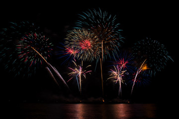 fireworks in pattaya 2020