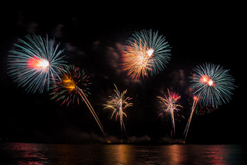 fireworks in pattaya 2020