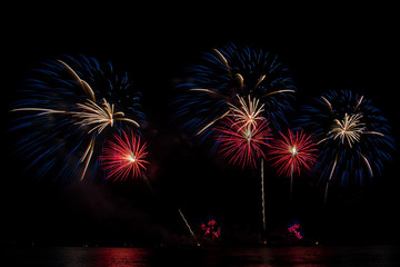 fireworks in pattaya 2020