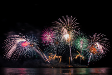 fireworks in pattaya 2020