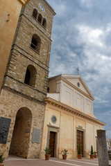 Obraz premium Italy, Campania , Cilento , Santa Maria di Castellabate