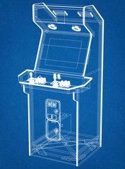Arcade Cabinet blueprint