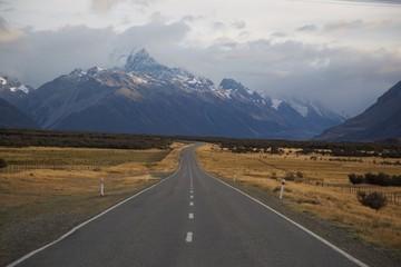 road in mountains