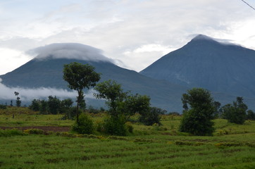 Mt Muhabura in Rwanda