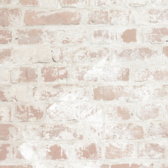 bright background of brick the brick is old painted and the paint