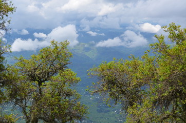 Views from Mt Muhabura, Rwanda