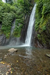 Fototapeta premium Waterfall Les in Bali, Indonesia.
