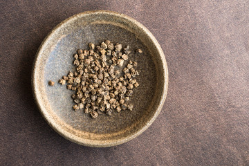 Beet Seeds in a Bowl