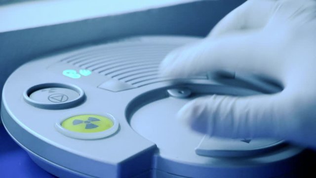 Consola de escaner de radiolog&iacute;a