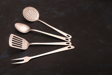 Utensilios de cocina de acero inoxidable 