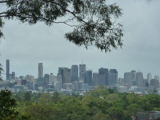 Obraz premium Brisbane Skyline
