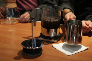 preparacion cafe