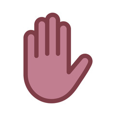 Hand Line Icon