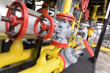 Derzhiv natural gas pump station, Lviv region, Ukraine. 